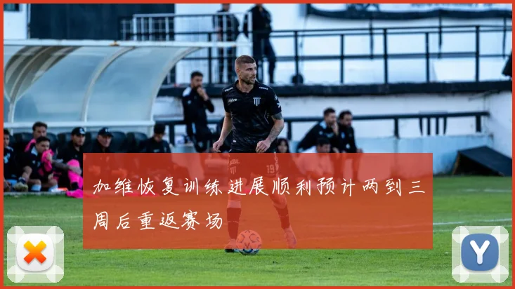 加维恢复训练进展顺利预计两到三周后重返赛场