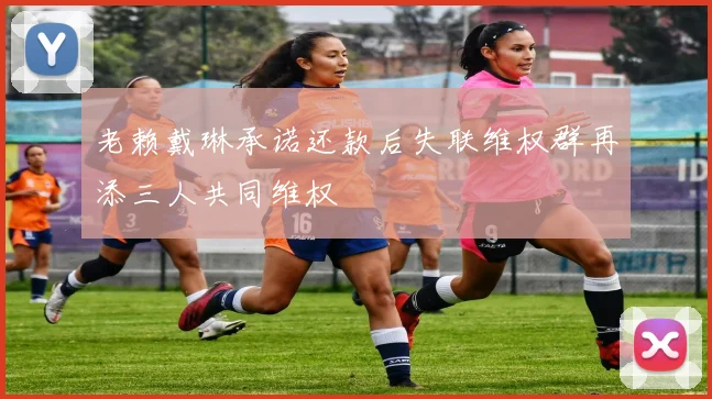 老赖戴琳承诺还款后失联维权群再添三人共同维权